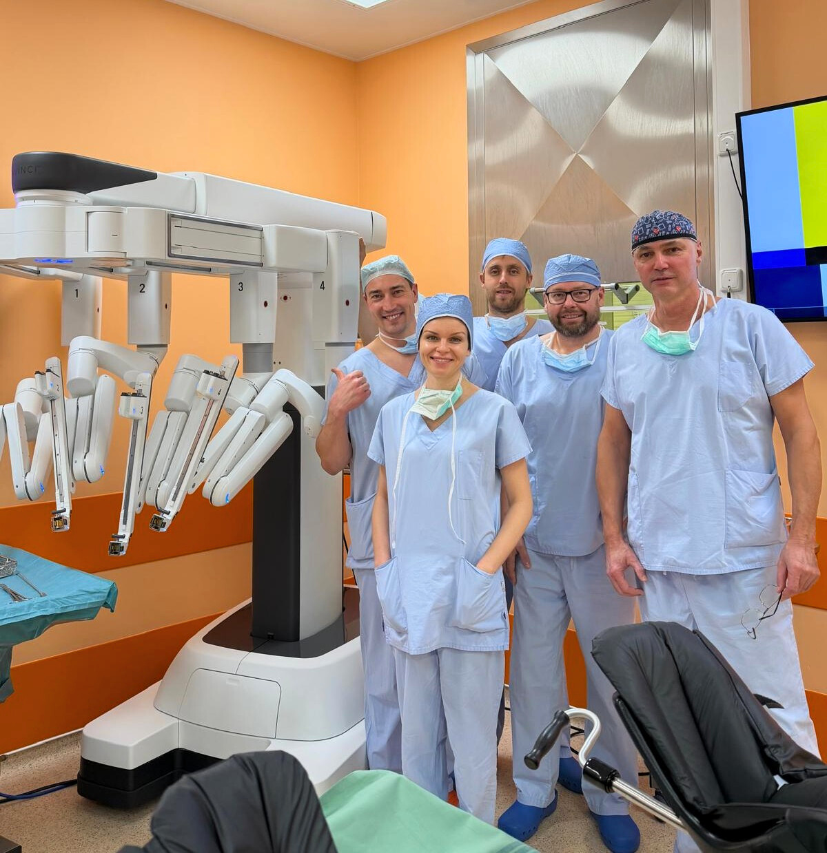 Robotizētās ķirurģijas iespējas ginekoloģiskajā ķirurģijā Pilzenē, Čehijā