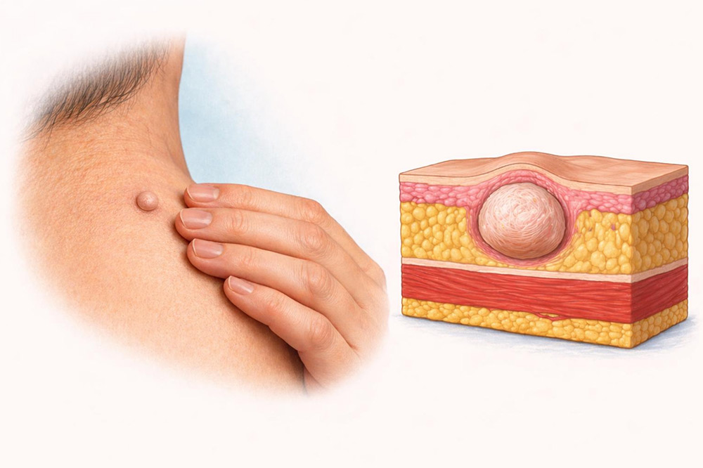 Fibroma ir blīvs saistaudu veidojums